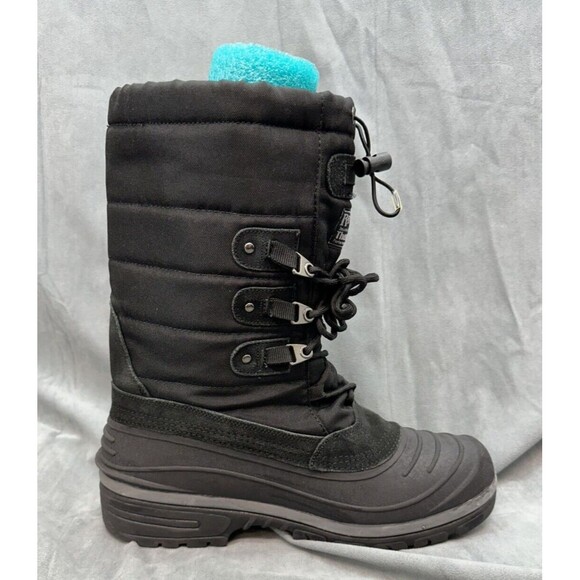 Ranger Insulated Winter Boots Thermolite Lined Lace Up Black Mens 12 Snow - Picture 2 of 13